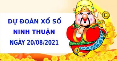 Soi cầu dự đoán xổ số Ninh Thuận 20/8/2021 chính xác