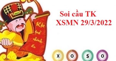 Soi cầu TK KQXSMN 29/3/2022