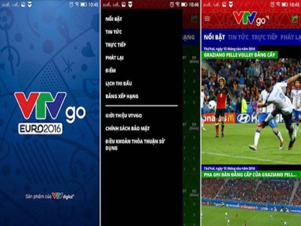 Xem trực tiếp bóng đá trên VTV go