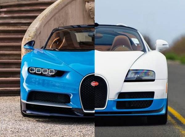 Bugatti Veyron và Bugatti Chiron: So sánh hai huyền thoại siêu xe