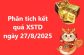 Phân tích kết quả XSTD ngày 27/8/2025