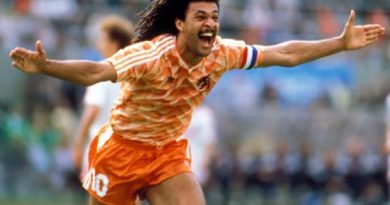 Số áo Gullit ở các đội bóng AC Milan, Chelsea và ĐT Hà Lan