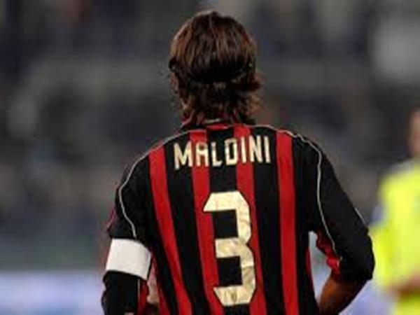 Số áo Maldini tại AC Milan