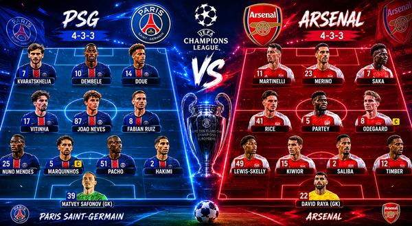 PSG vs Arsenal PSG vs Arsenal