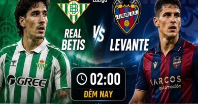 Real Betis đấu với Levante