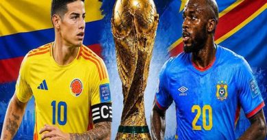 Thông tin Colombia với CHDC Congo, 9h00 hôm nay 24/6 chi tiết