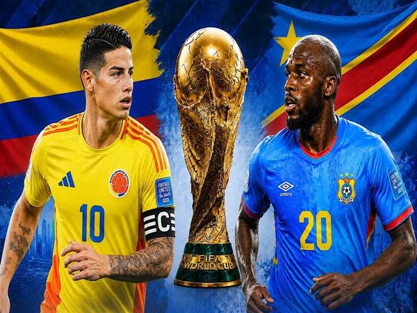 Thông tin Colombia với CHDC Congo, 9h00 hôm nay 24/6 chi tiết