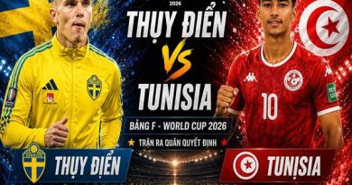 Thông tin Thụy Điển với Tunisia, 9h00 hôm nay 15/6 chi tiết