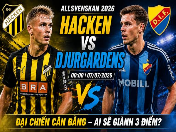 Hacken gặp Djurgardens