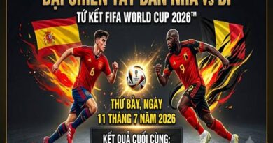 Tây Ban Nha gặp Bỉ